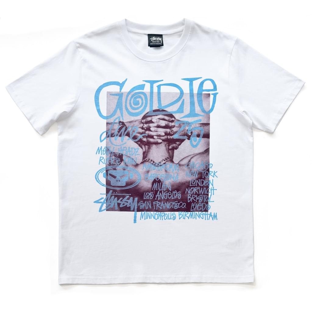 Stussy x Goldie Tour T-Shirt [White]
